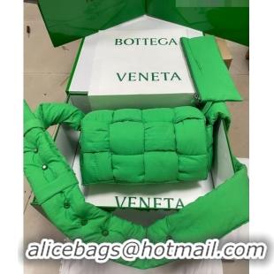 New Discount Bottega Veneta Padded Tech Cassette Crossbody Bag 628951 Parakeet Green 2021