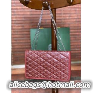 Good Quality Goyard Alexandre Chain Bag 8948 Red