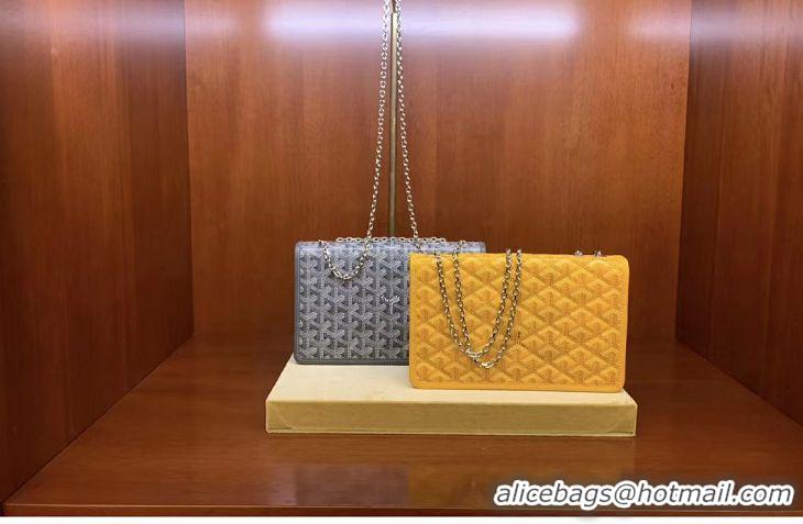 Famous Brand Goyard Alexandre Chain Bag 8948 Orange