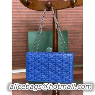 Unique Discount Goyard Alexandre Chain Bag 8948 Light Blue