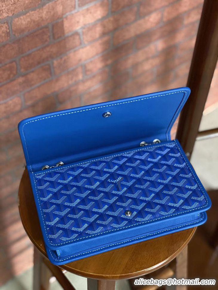 Unique Discount Goyard Alexandre Chain Bag 8948 Light Blue