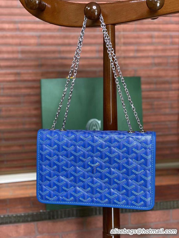 Unique Discount Goyard Alexandre Chain Bag 8948 Light Blue