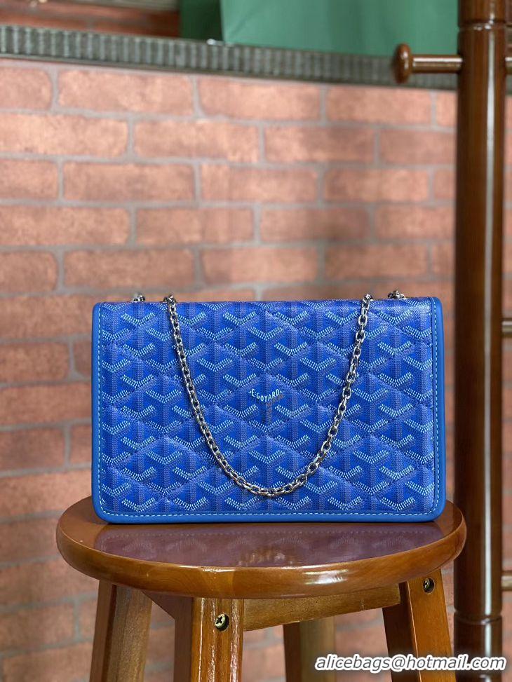 Unique Discount Goyard Alexandre Chain Bag 8948 Light Blue