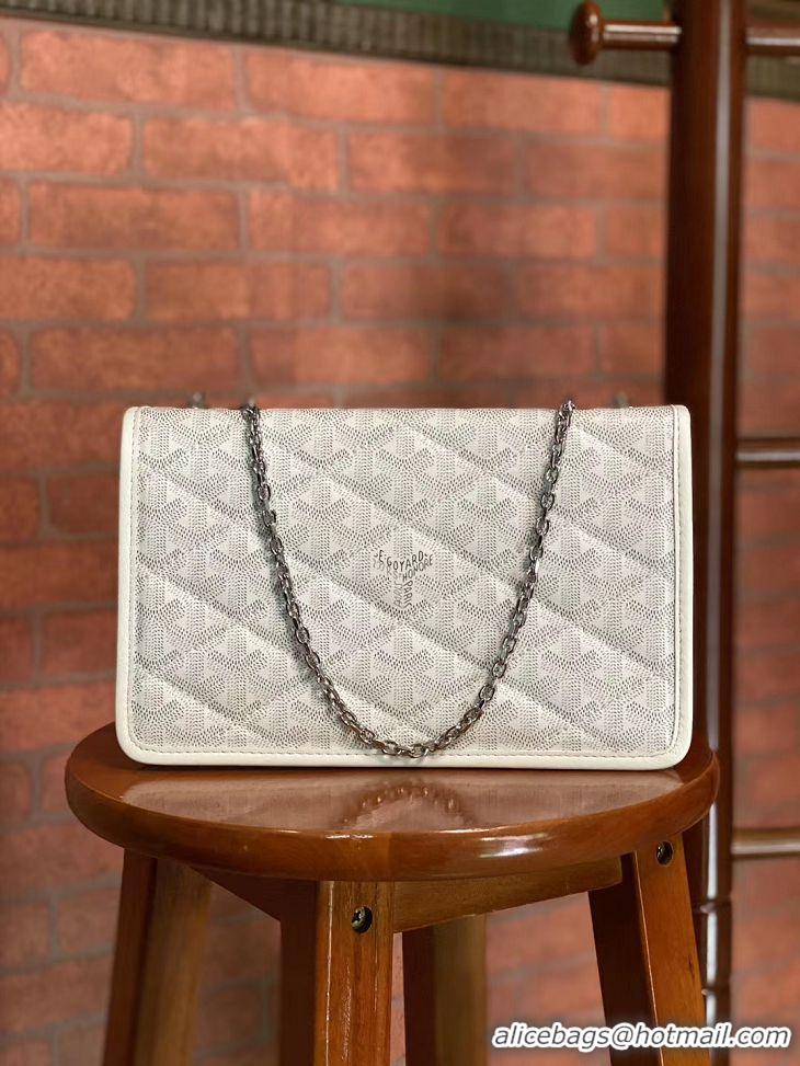 Buy Pretty Style Goyard Alexandre Chain Bag 8948 White