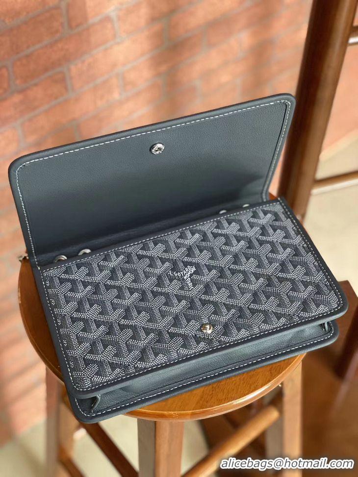 Buy New Cheap Goyard Alexandre Chain Bag 8948 Dark Grey