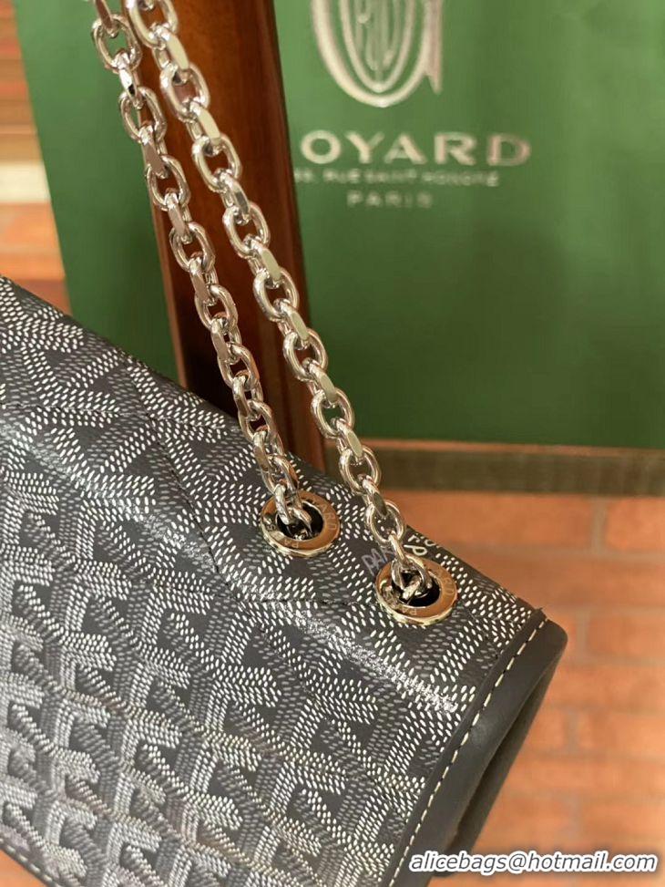 Buy New Cheap Goyard Alexandre Chain Bag 8948 Dark Grey