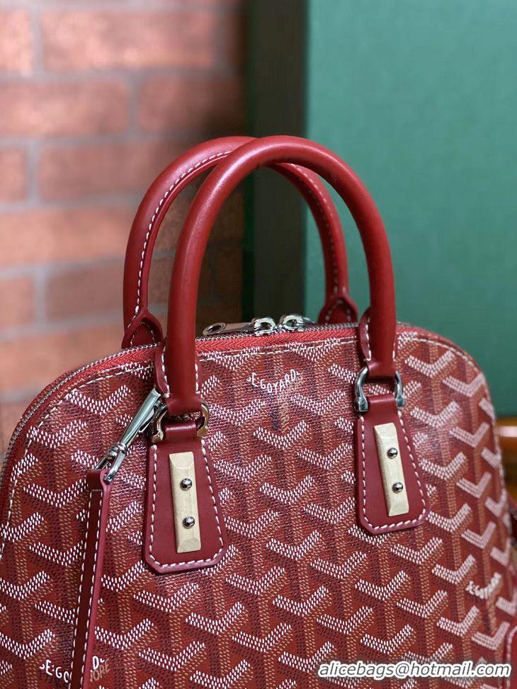 Classic Goyard Vendome Top Handle Bag 2390 Red