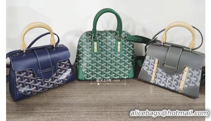 Buy Discount Goyard Vendome Top Handle Bag 2390 Green