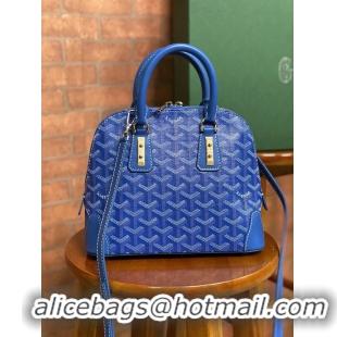 Well Crafted Goyard Vendome Top Handle Bag 2390 Light Blue