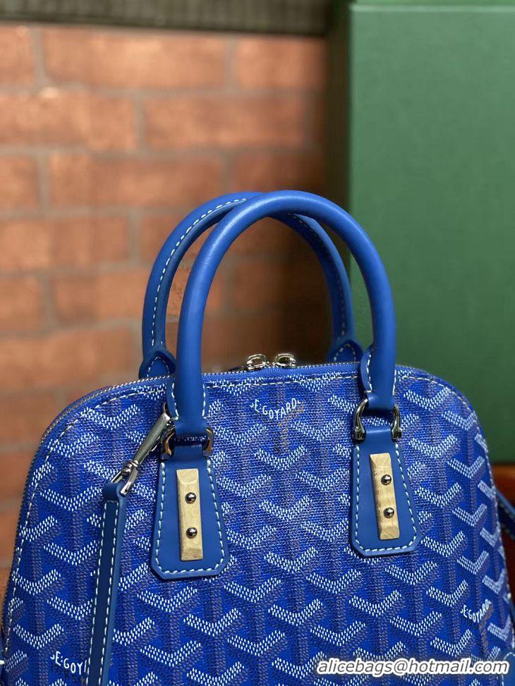 Well Crafted Goyard Vendome Top Handle Bag 2390 Light Blue