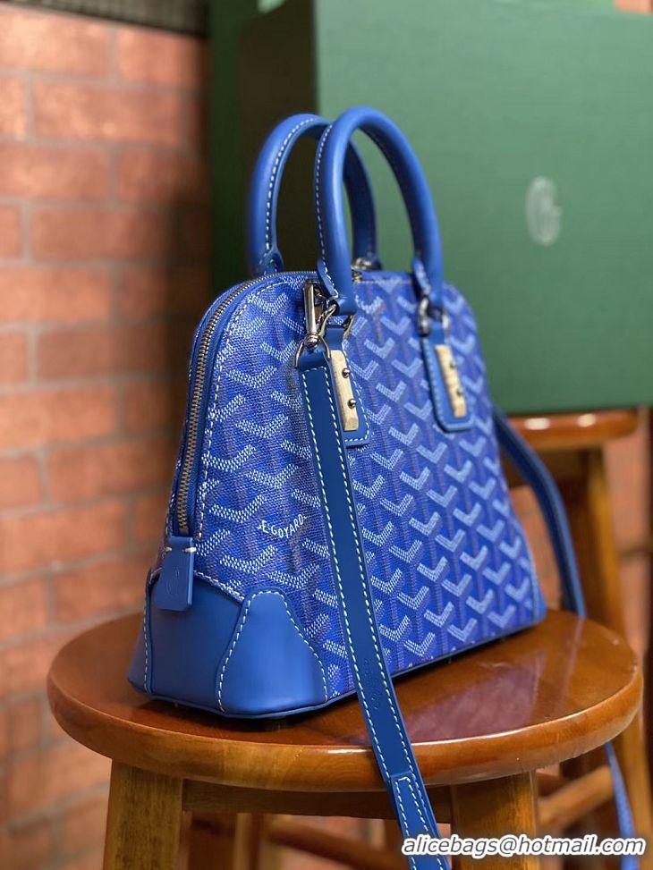 Well Crafted Goyard Vendome Top Handle Bag 2390 Light Blue