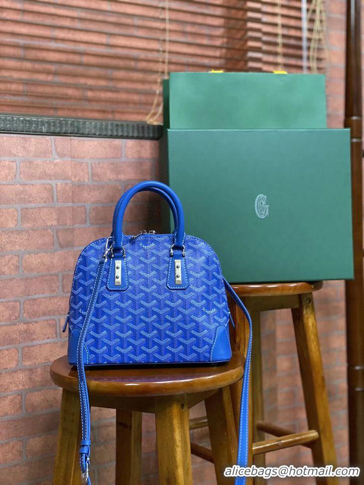 Well Crafted Goyard Vendome Top Handle Bag 2390 Light Blue