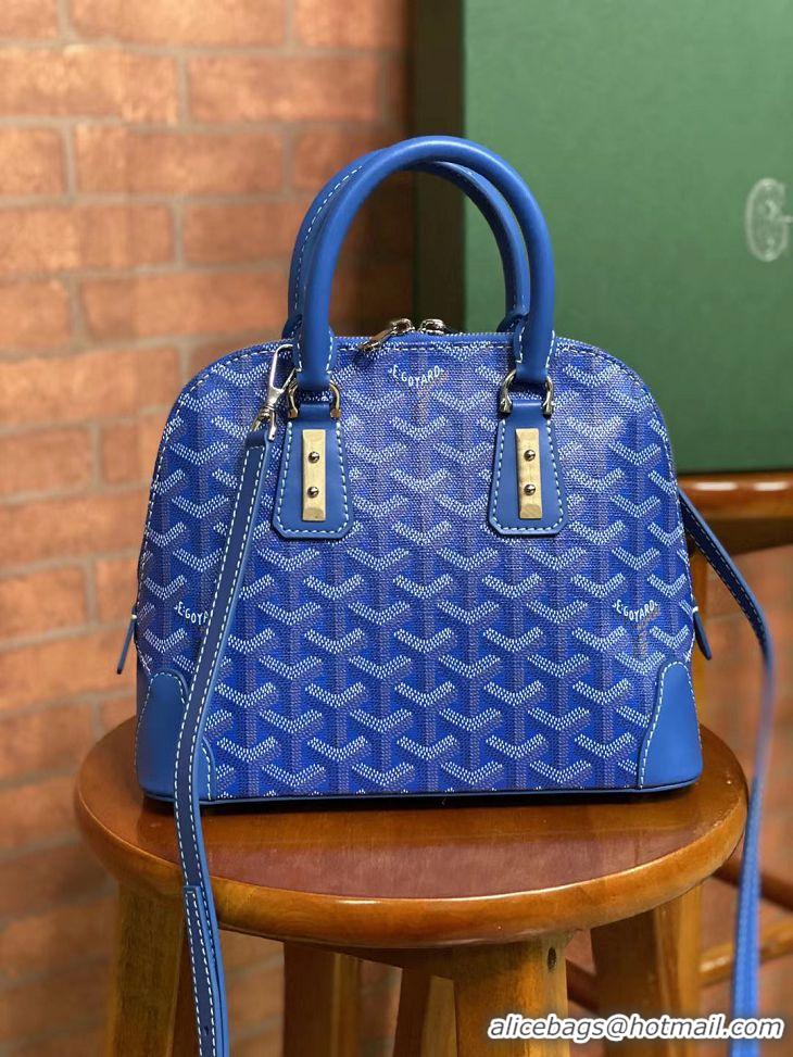 Well Crafted Goyard Vendome Top Handle Bag 2390 Light Blue