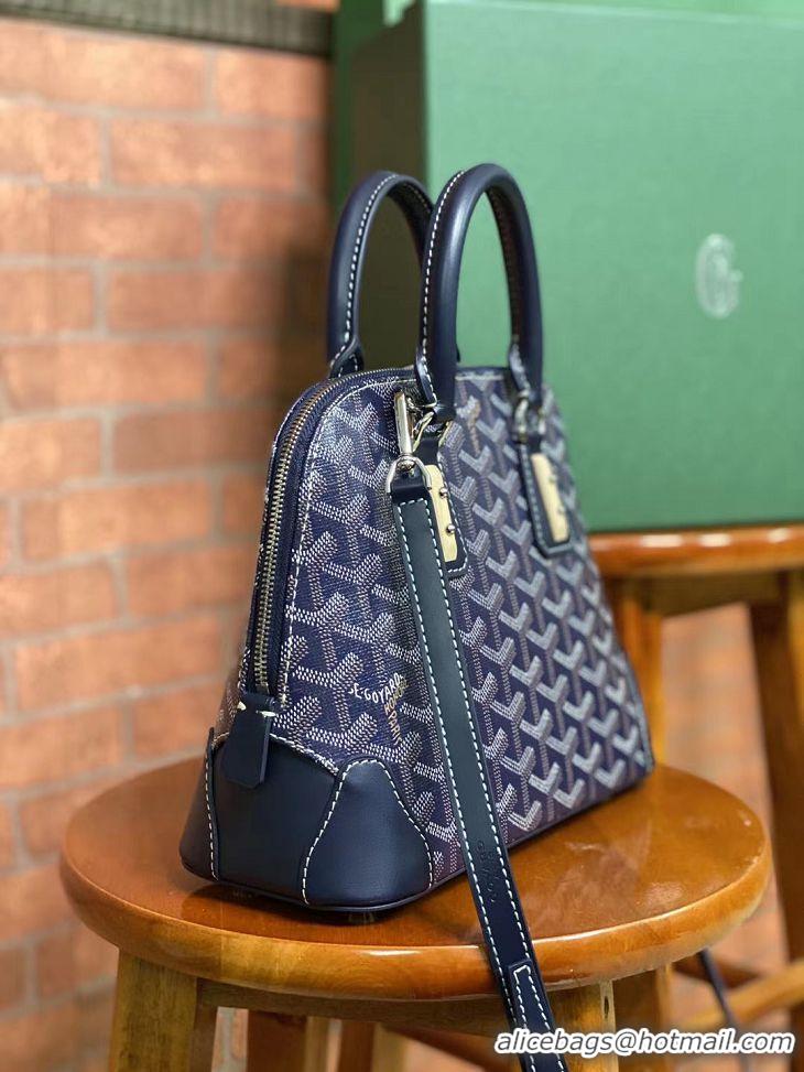 Good Product Goyard Vendome Top Handle Bag 2390 Navy Blue