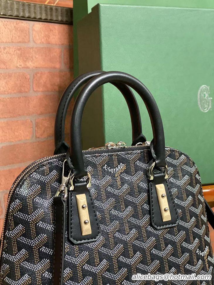 Modern Classic Goyard Vendome Top Handle Bag 2390 Black