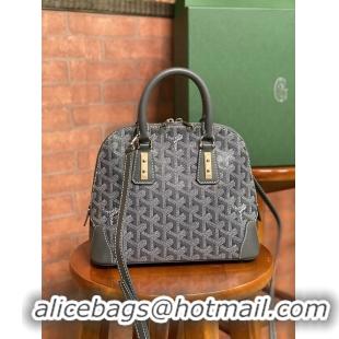 New Fashion Goyard Vendome Top Handle Bag 2390 Dark Grey