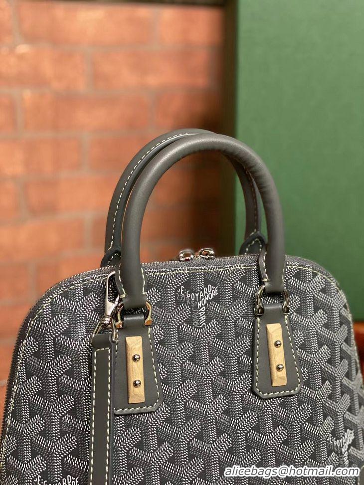 New Fashion Goyard Vendome Top Handle Bag 2390 Dark Grey