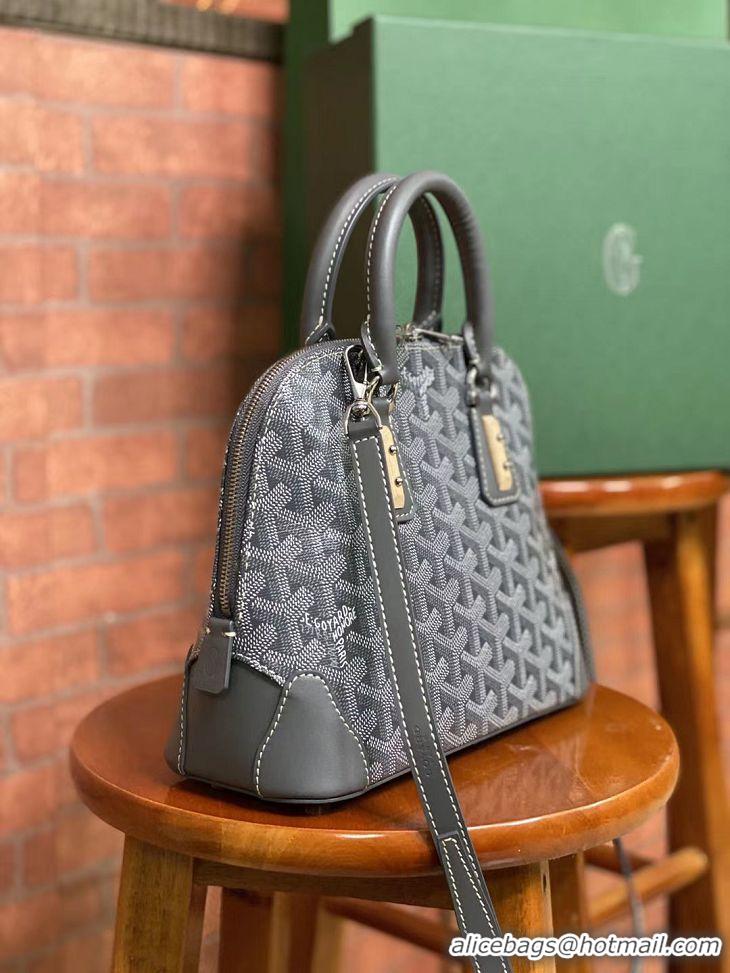 New Fashion Goyard Vendome Top Handle Bag 2390 Dark Grey