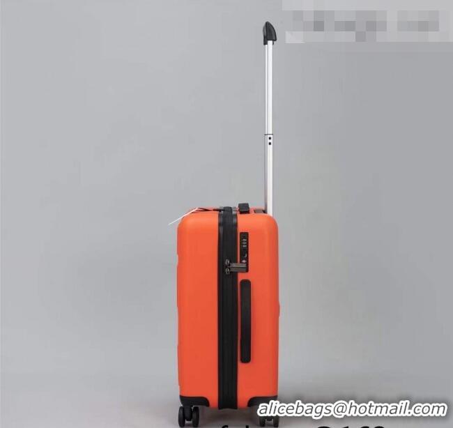 Shop Fashionable Off-White Quote For Travel Luggage 20 inches OF2502 Orange 2021