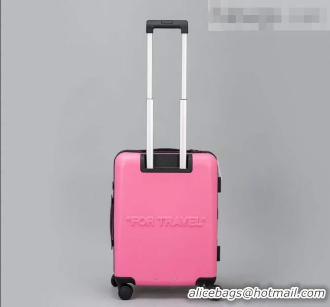 Buy Discount Off-White Quote For Travel Luggage 20 inches OF2502 Pink 2021