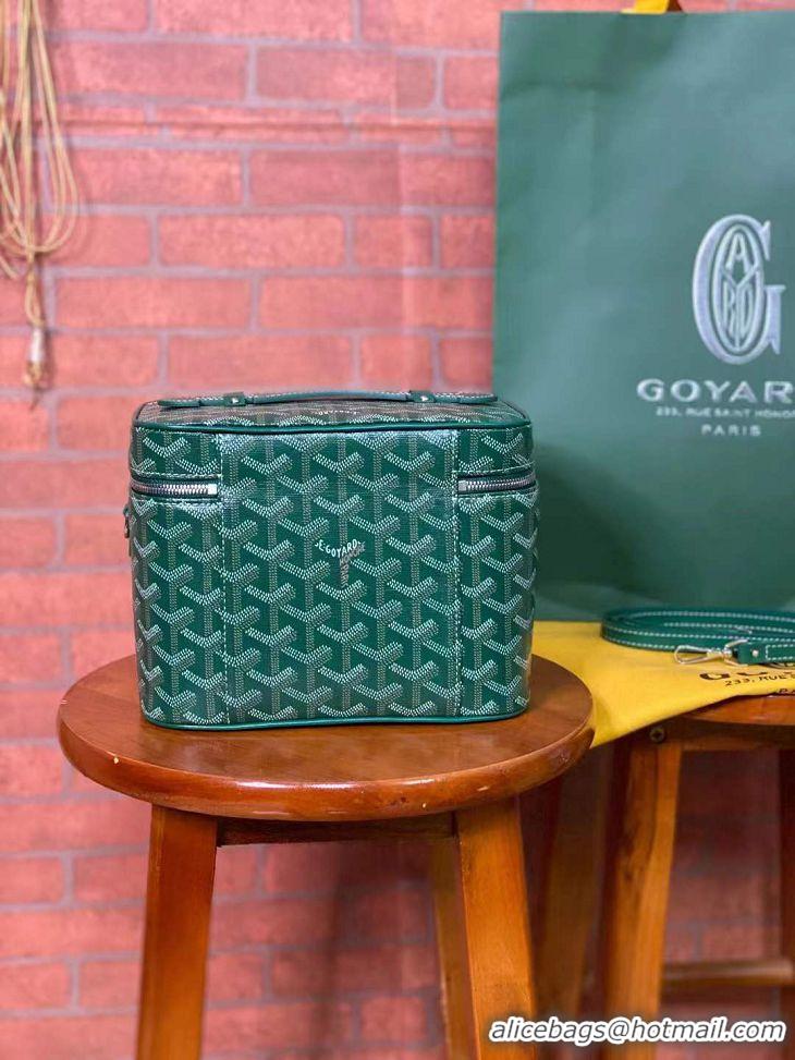 Famous Brand Goyard Muse Vanity Case GY1404 Green 2021