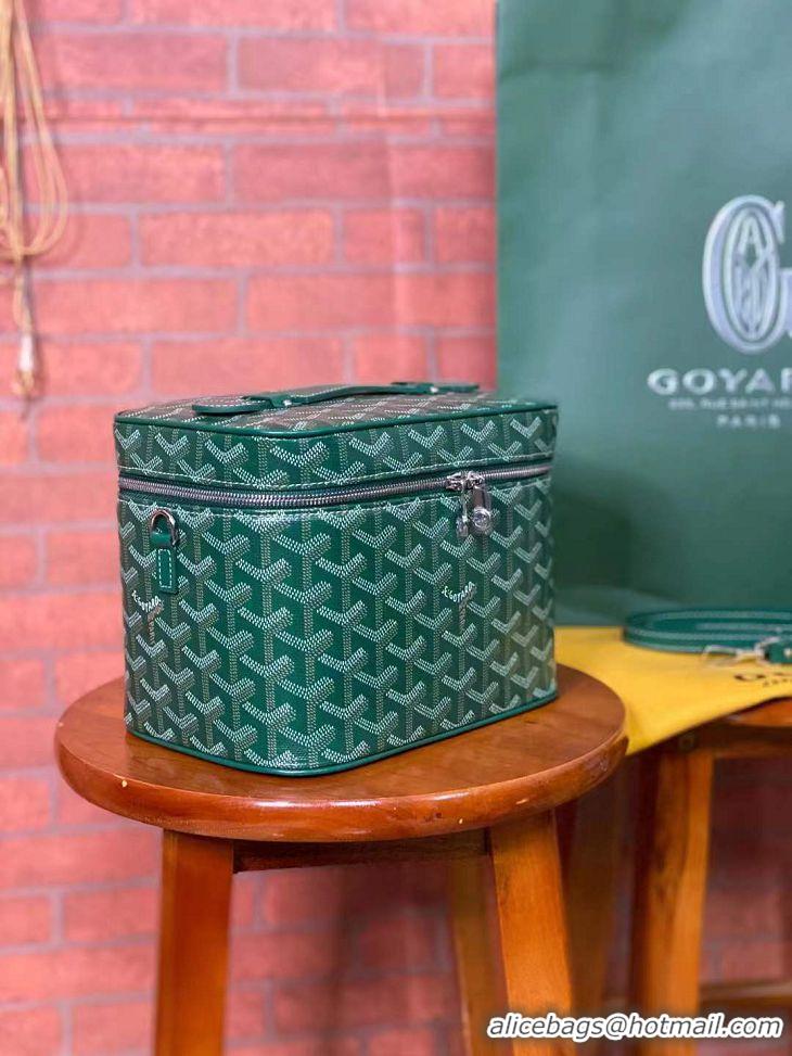 Famous Brand Goyard Muse Vanity Case GY1404 Green 2021