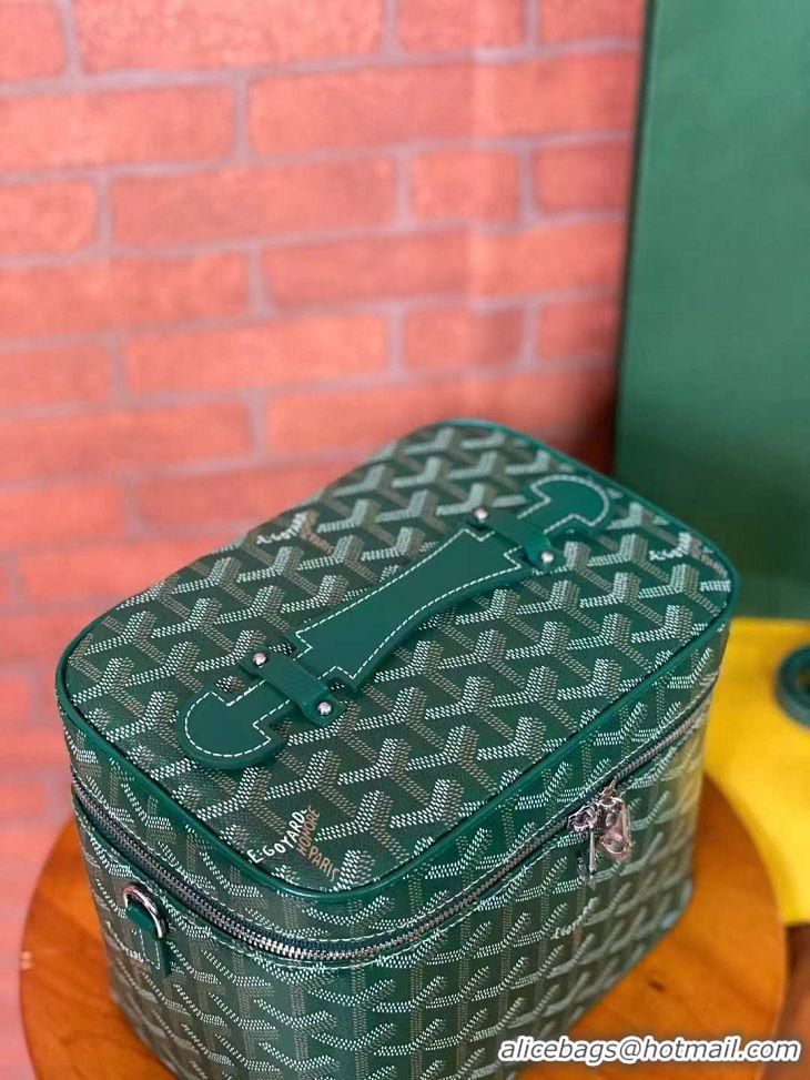 Famous Brand Goyard Muse Vanity Case GY1404 Green 2021