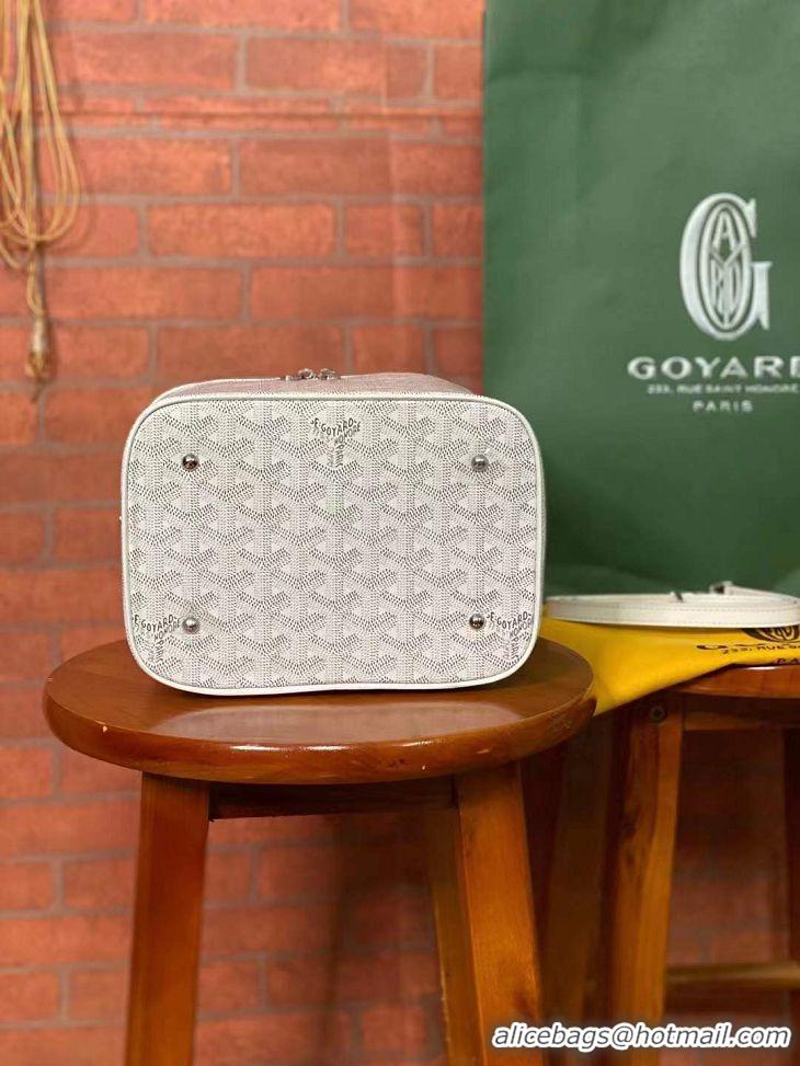 Famous Brand Goyard Muse Vanity Case GY1404 White 2021