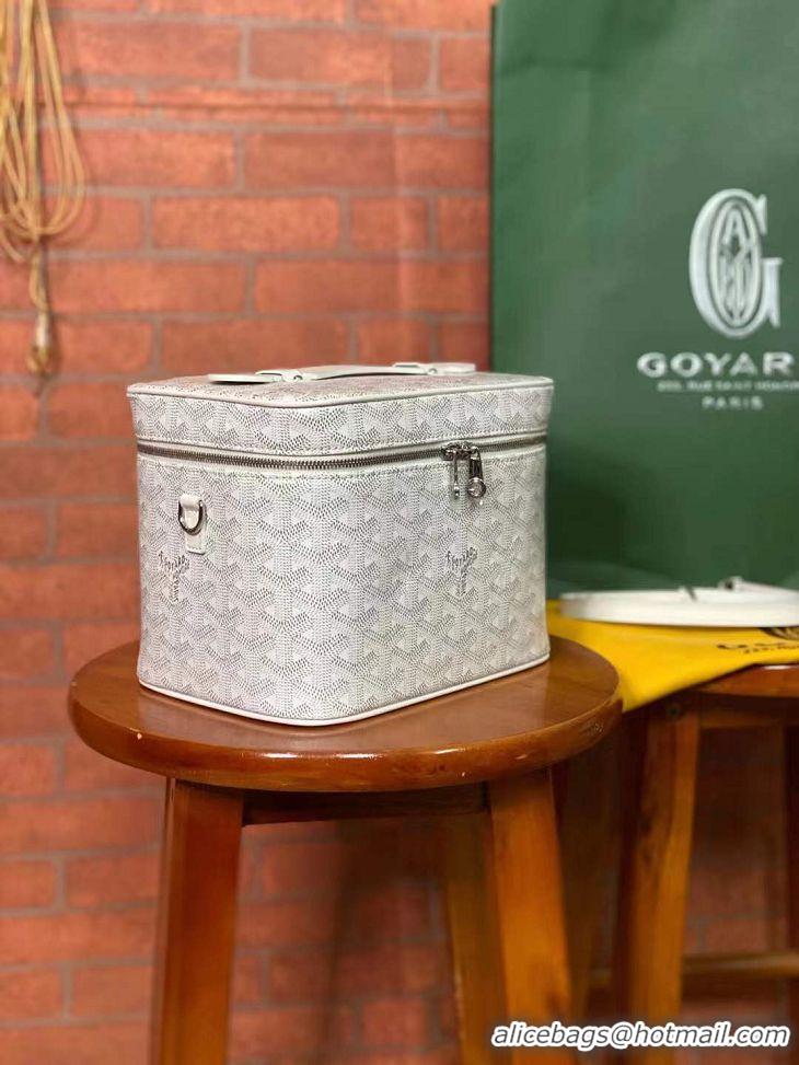 Famous Brand Goyard Muse Vanity Case GY1404 White 2021