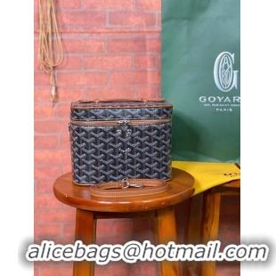 Promotional Goyard Muse Vanity Case GY1404 Black And Tan 2021