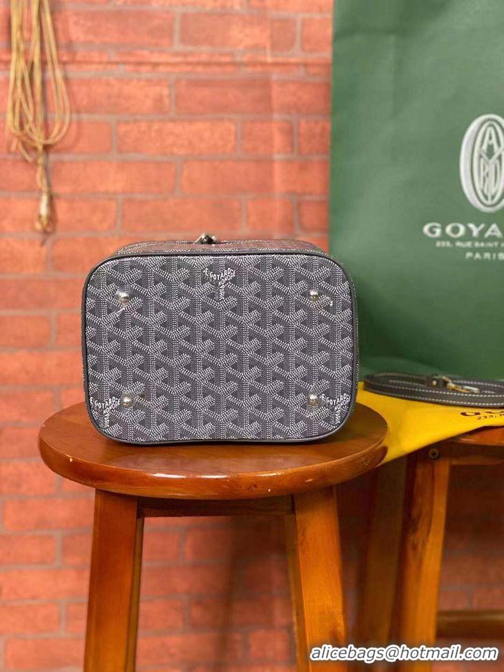 Top Quality Goyard Muse Vanity Case GY1404 Dark Grey 2021