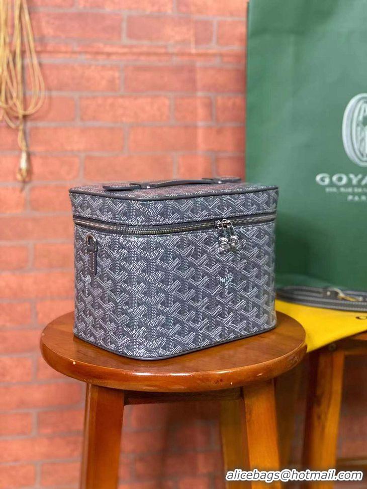 Top Quality Goyard Muse Vanity Case GY1404 Dark Grey 2021