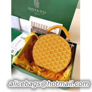 Buy Discount Original Goyard Alto Hat Box Bag GY1405 Yellow