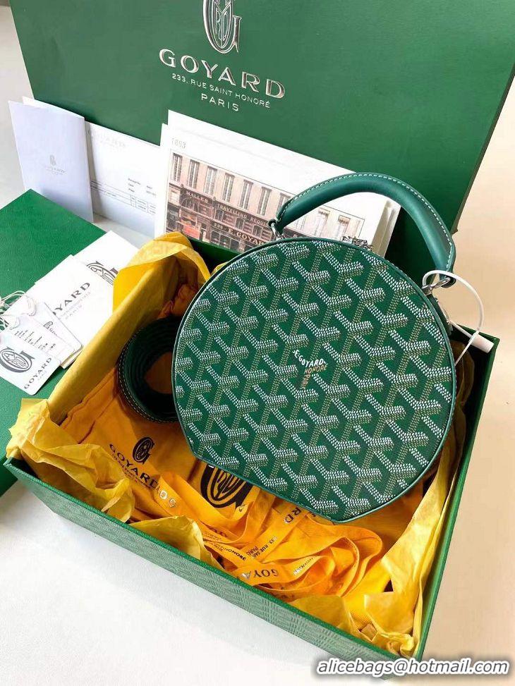 Promotional Original Goyard Alto Hat Box Bag GY1405 Green