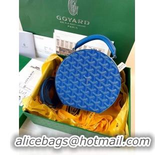 Top Quality Original Goyard Alto Hat Box Bag GY1405 Light Blue