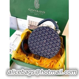 Market Sells Original Goyard Alto Hat Box Bag GY1405 Navy Blue