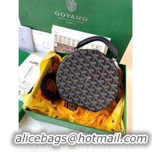 Shop Promotional Goyard Alto Hat Box Bag GY1405 Black