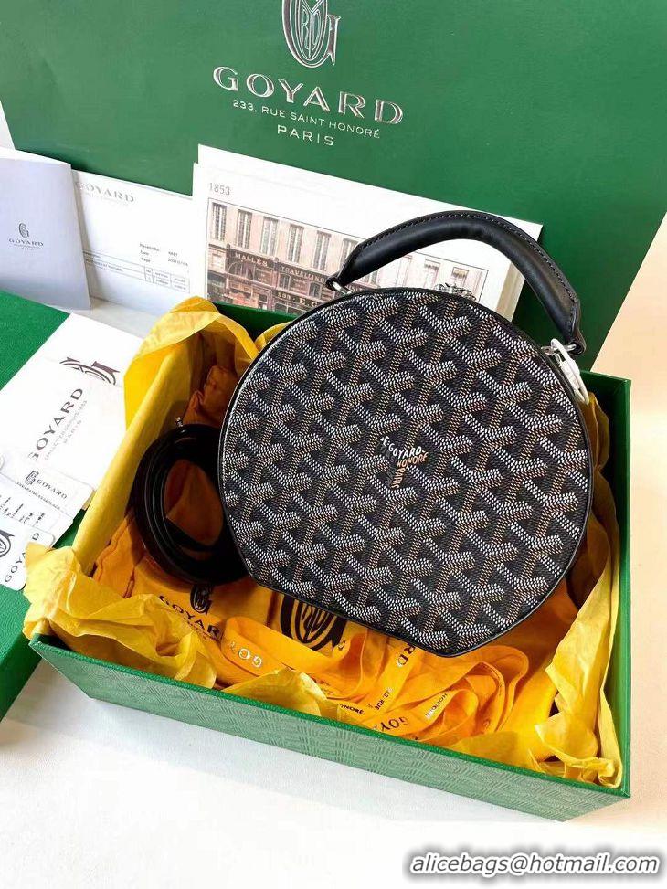 Shop Promotional Goyard Alto Hat Box Bag GY1405 Black