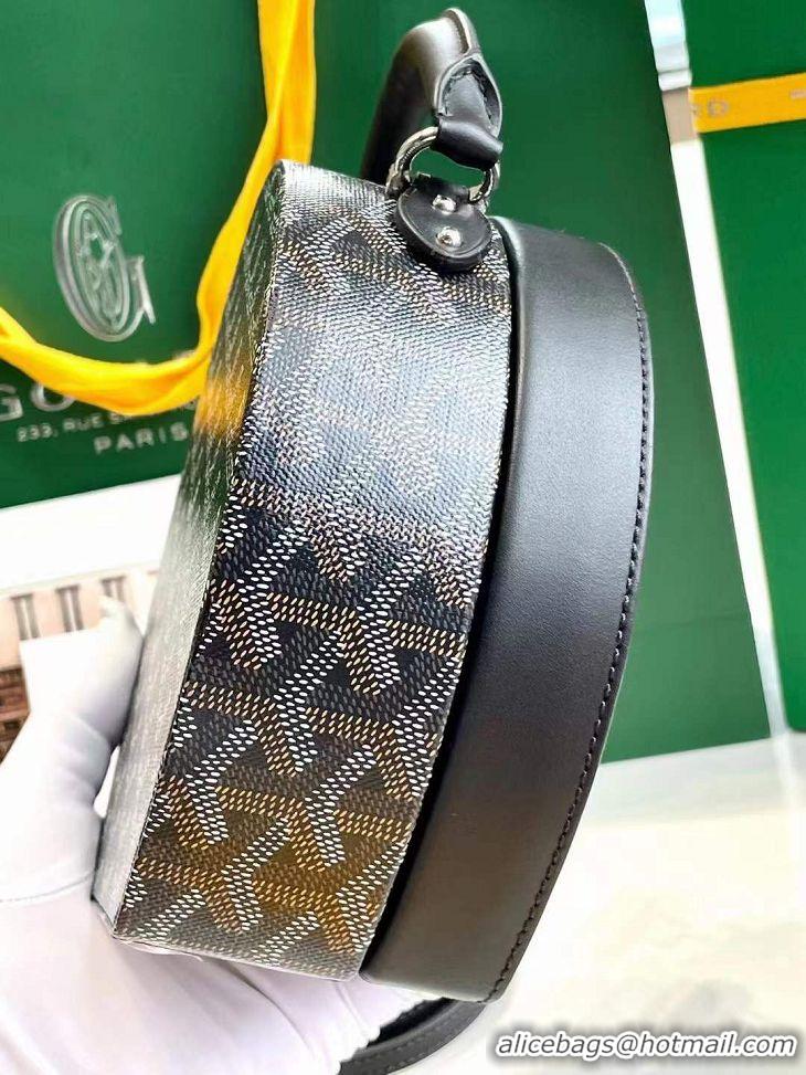 Shop Promotional Goyard Alto Hat Box Bag GY1405 Black