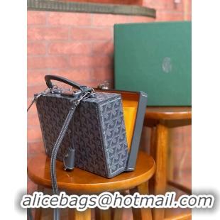 Super Quality Goyard Regina Box Bag GY1408 Dark Grey