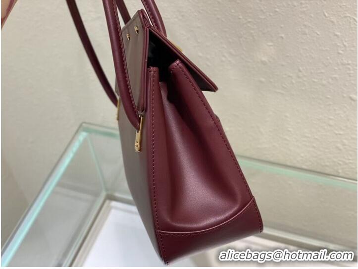 Stylish MEDIUM DIOR Shoulder Bag Calfskin C0701 Wine