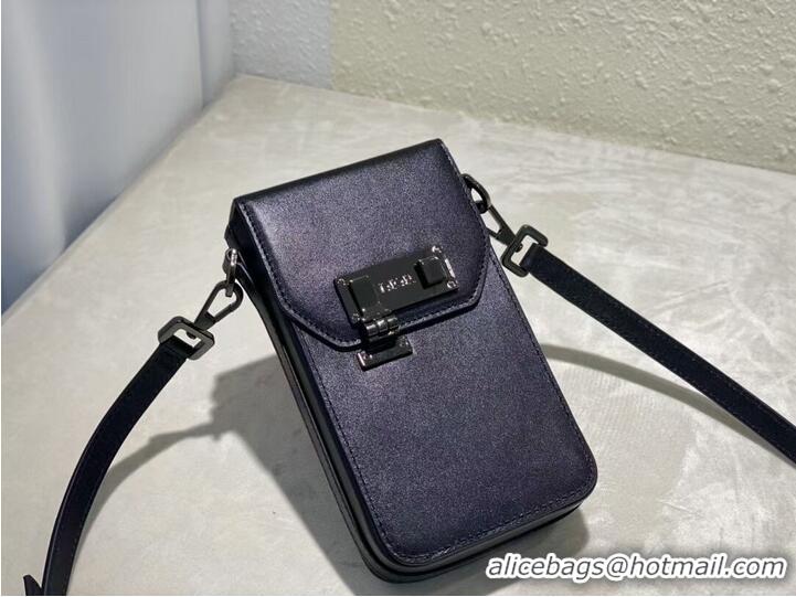 Hot Style DIOR MINI BOBBY BAGBlack cowhide C0977A