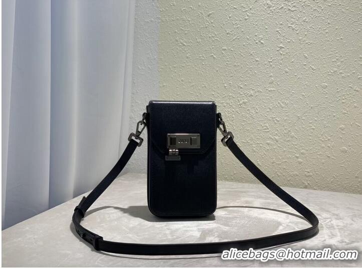 Hot Style DIOR MINI BOBBY BAGBlack cowhide C0977A