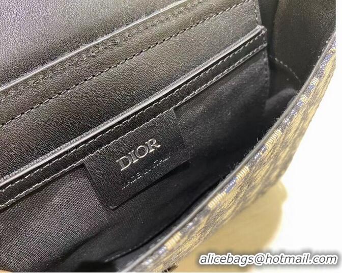 Good Looking DIOR SMALL BOBBY BAG Embroidery C0978A black