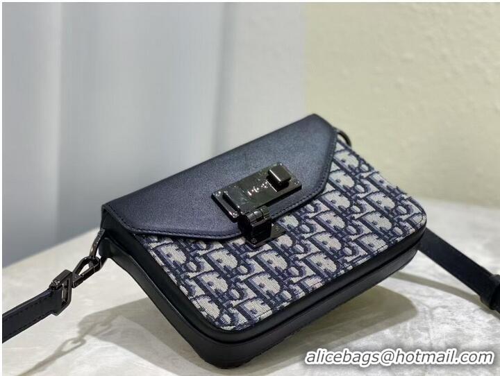 Good Looking DIOR SMALL BOBBY BAG Embroidery C0978A black