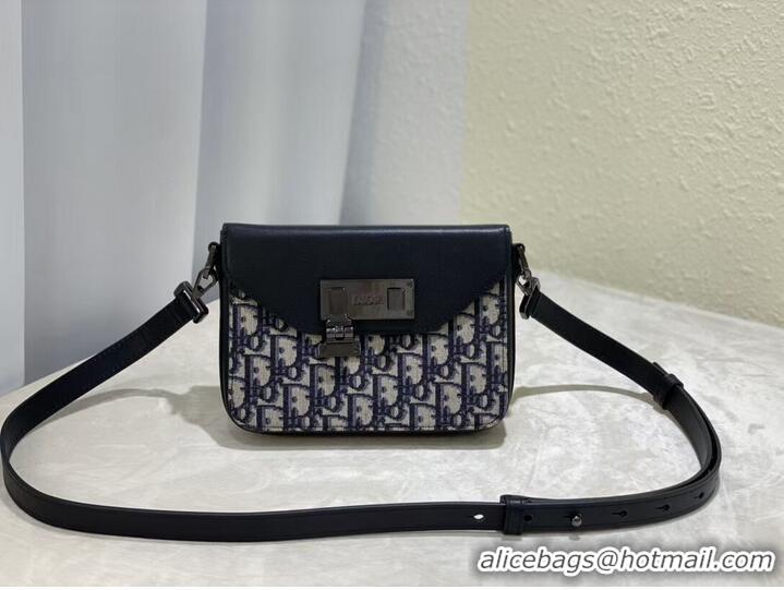 Good Looking DIOR SMALL BOBBY BAG Embroidery C0978A black