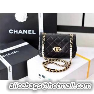 New Style Chanel leather Shoulder Bag A5554 black