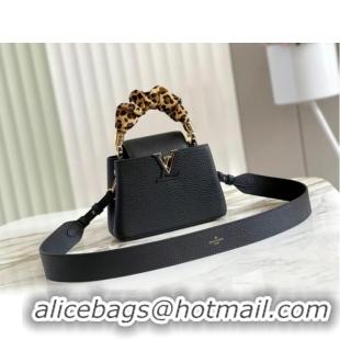 Buy Inexpensive Louis Vuitton CAPUCINES MINI M58586 black