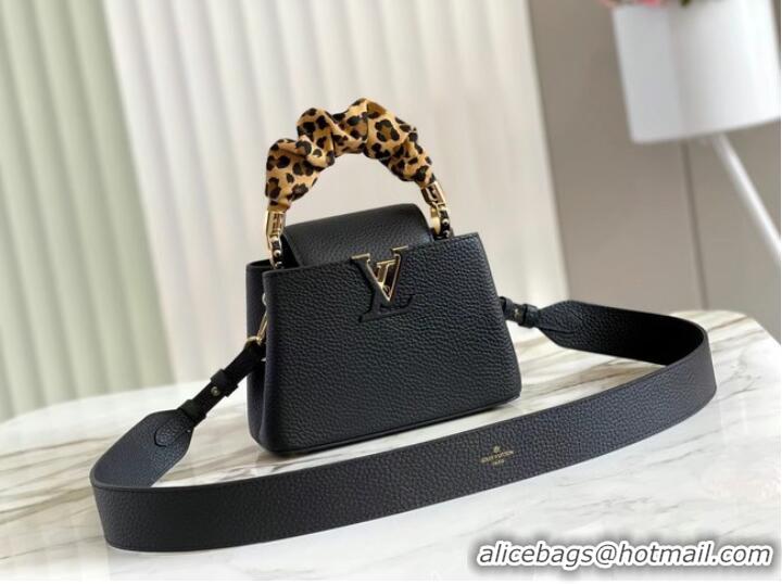 Buy Inexpensive Louis Vuitton CAPUCINES MINI M58586 black