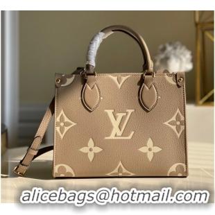 Super Quality Louis Vuitton ONTHEGO Original Leather PM M45779 Gray